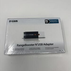 D Link Range‎ Booster USB Adapter DWA140 N300 New Sealed